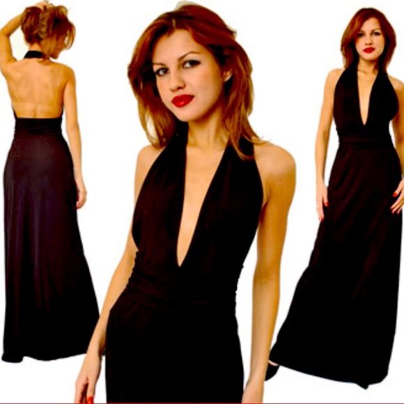 Laundry By Shelli Segal Black Evening Gown - Picture 7 of 7